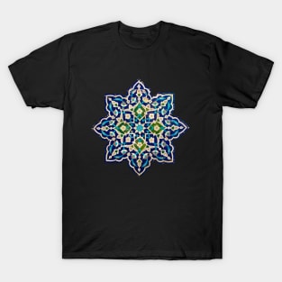 Persian Mosaic Art Design T-Shirt